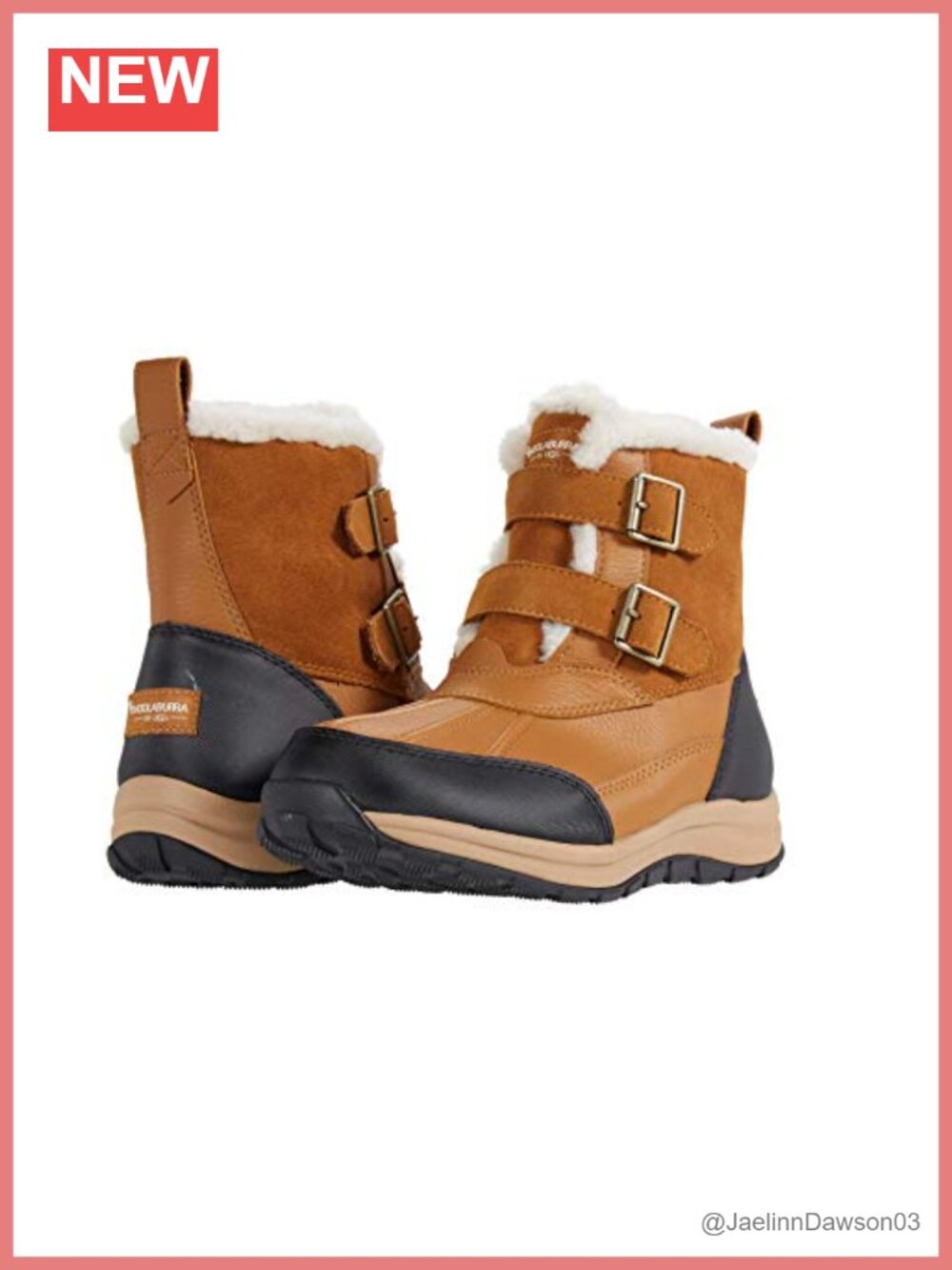 Waterproof Suede Moto Bootie Faux Fur Lined Ankle Boot